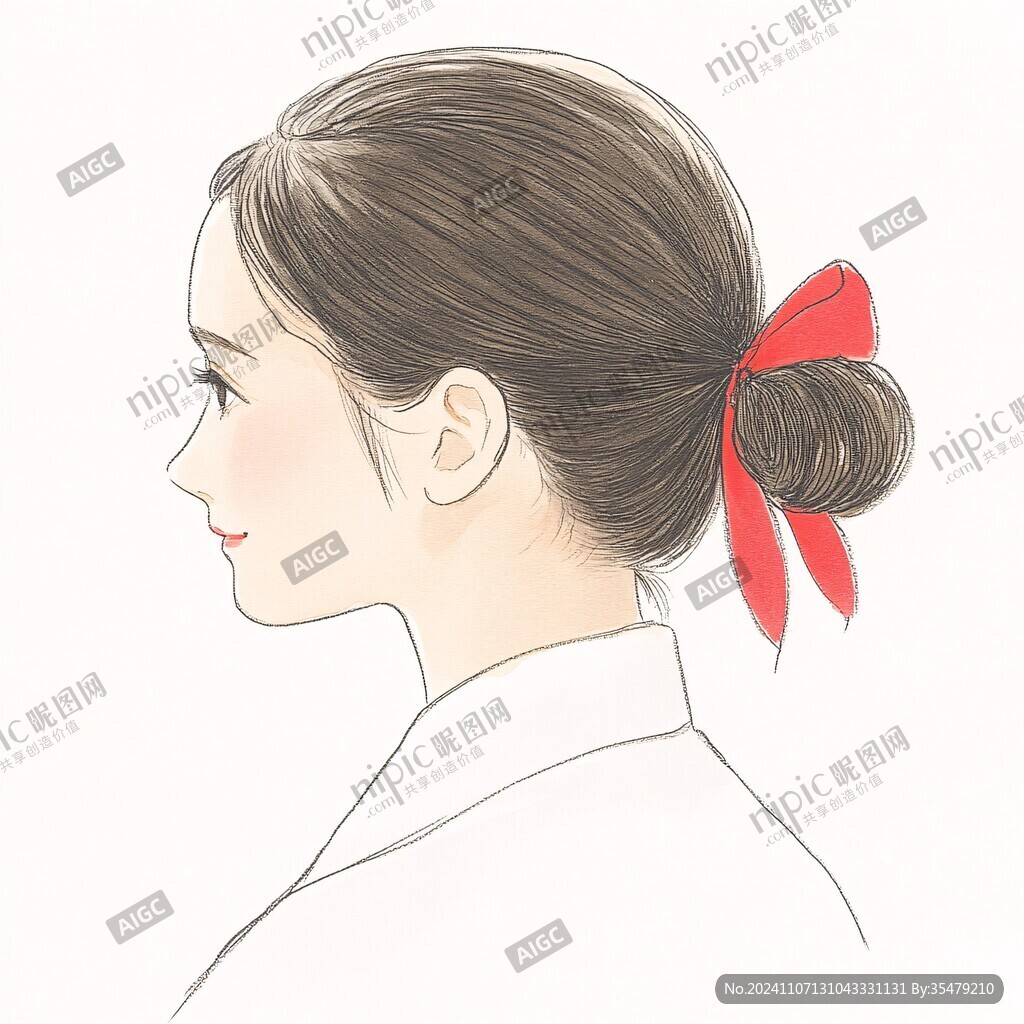 女性側(cè)臉側(cè)顏