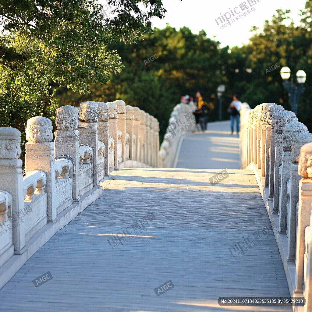 十七孔橋橋面