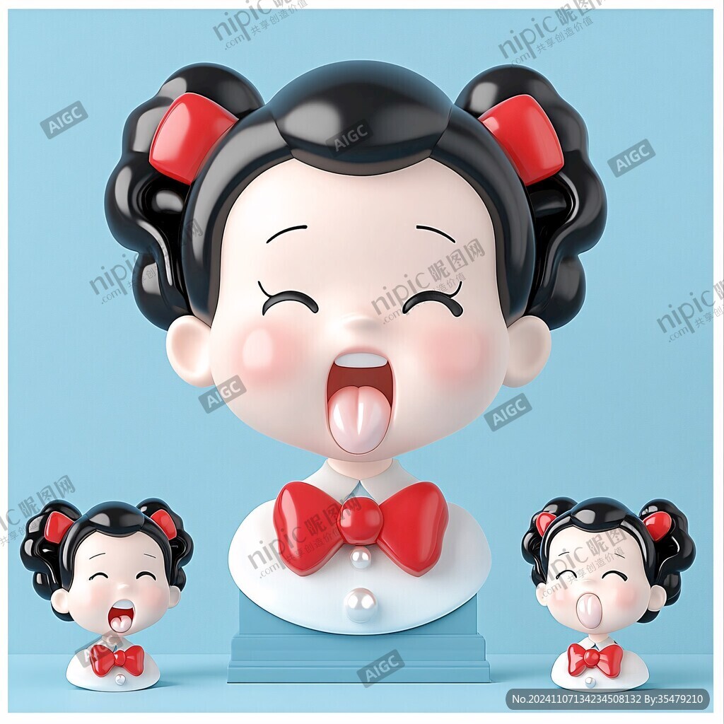 卡通人物擺件