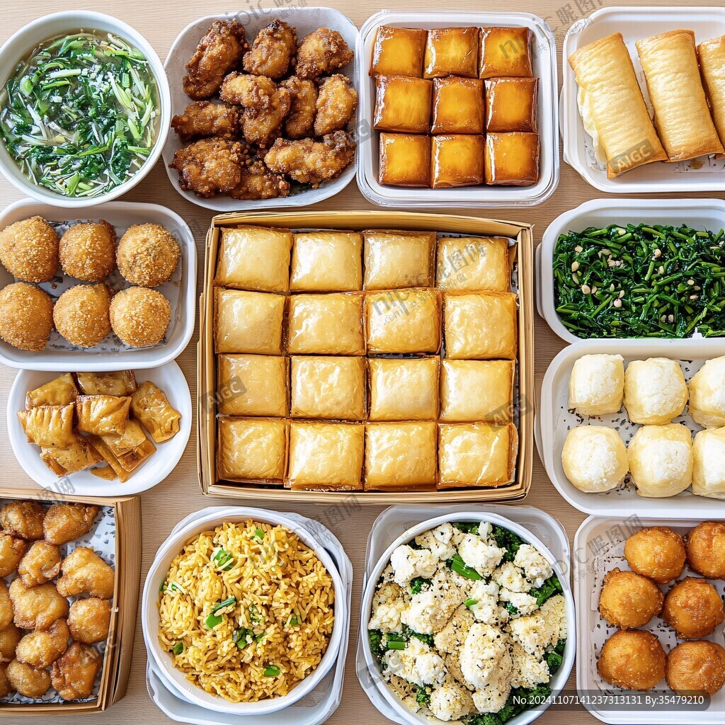 外賣火鍋菜品