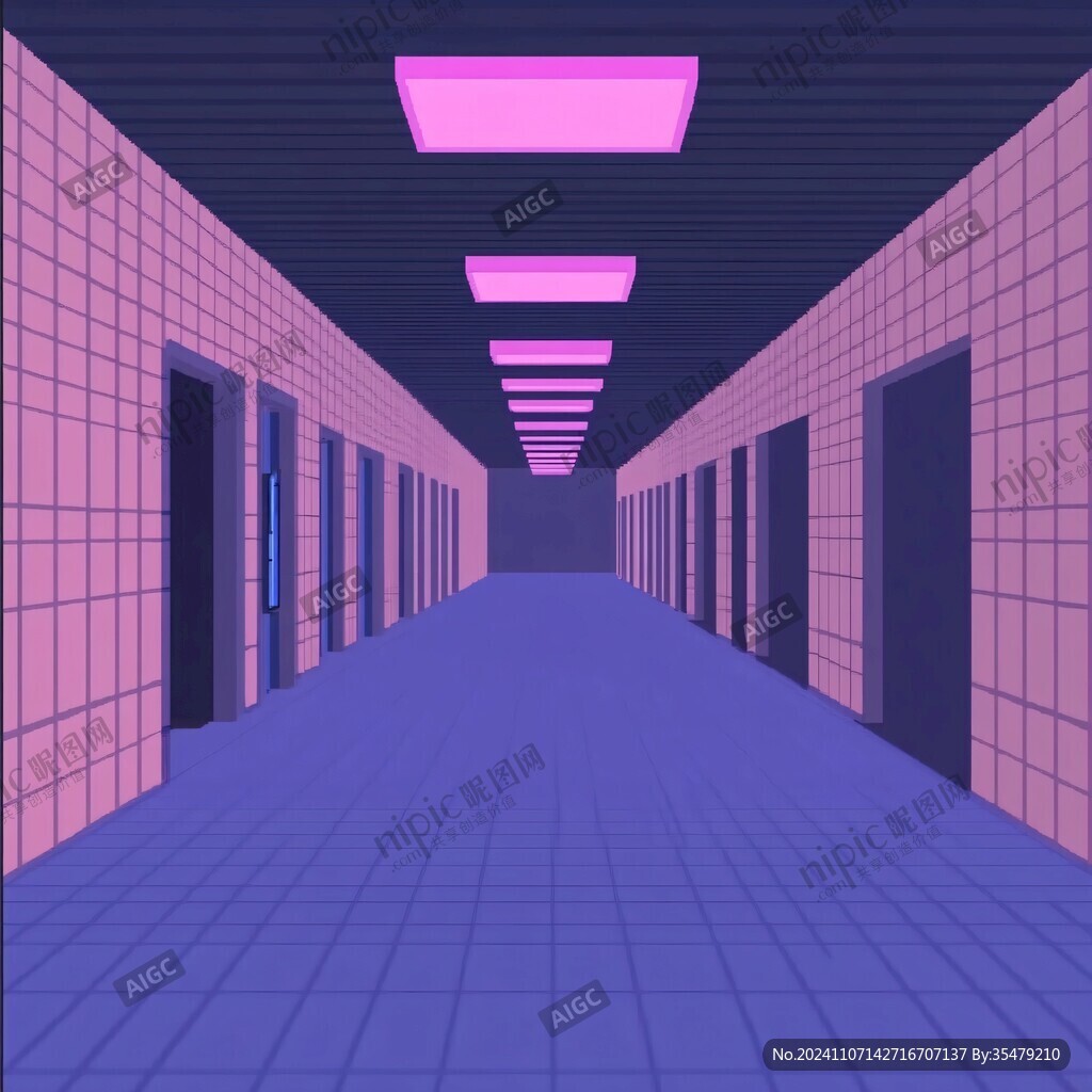 走廊插圖