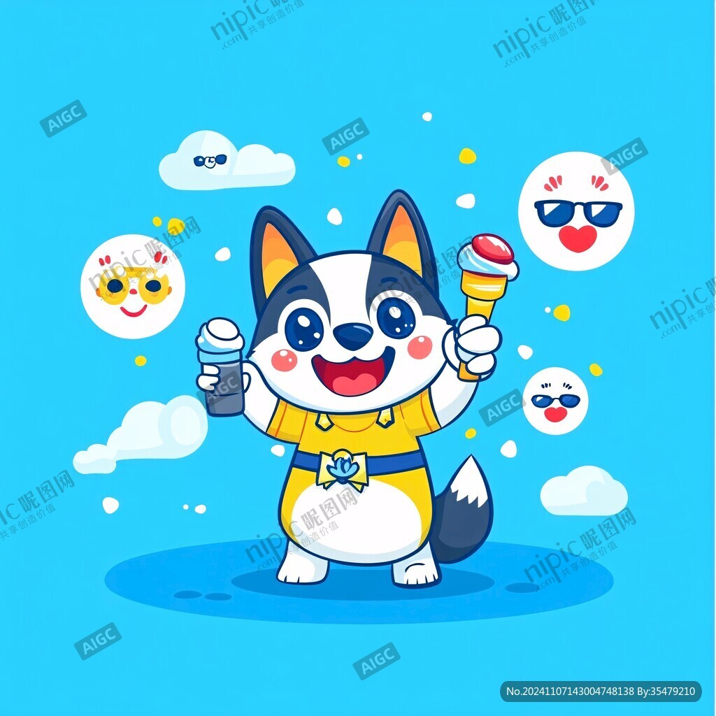 卡通動漫湯圓