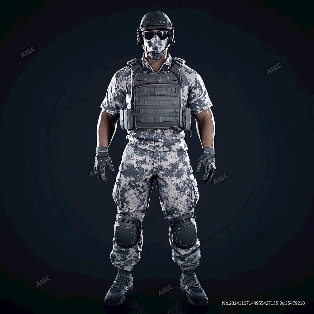 兵士防護服