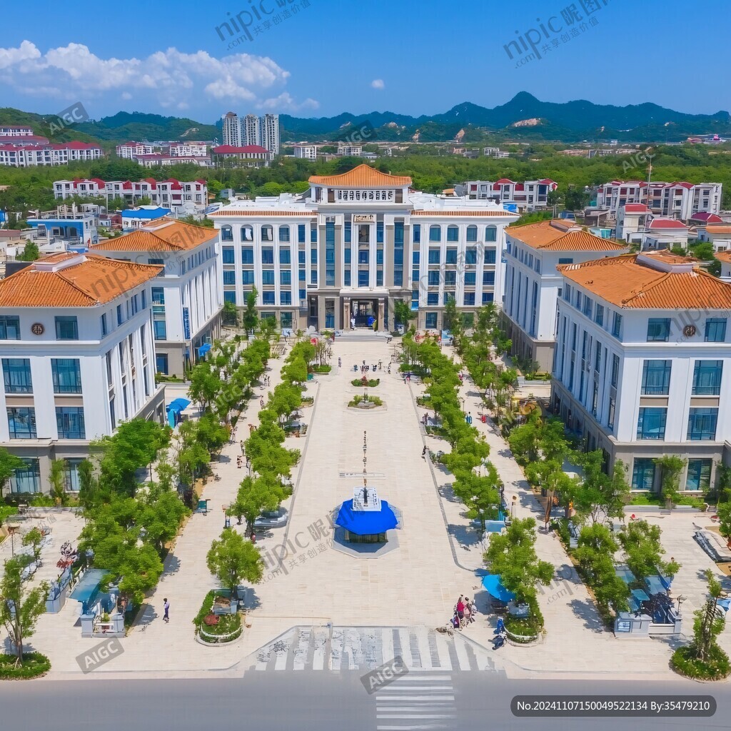 航拍迎賓館