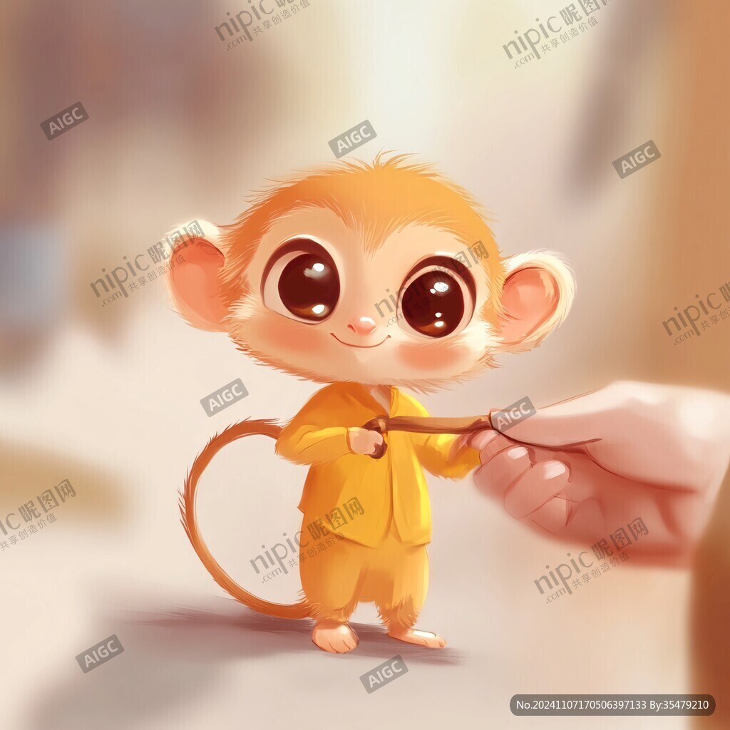 原創小猴插畫