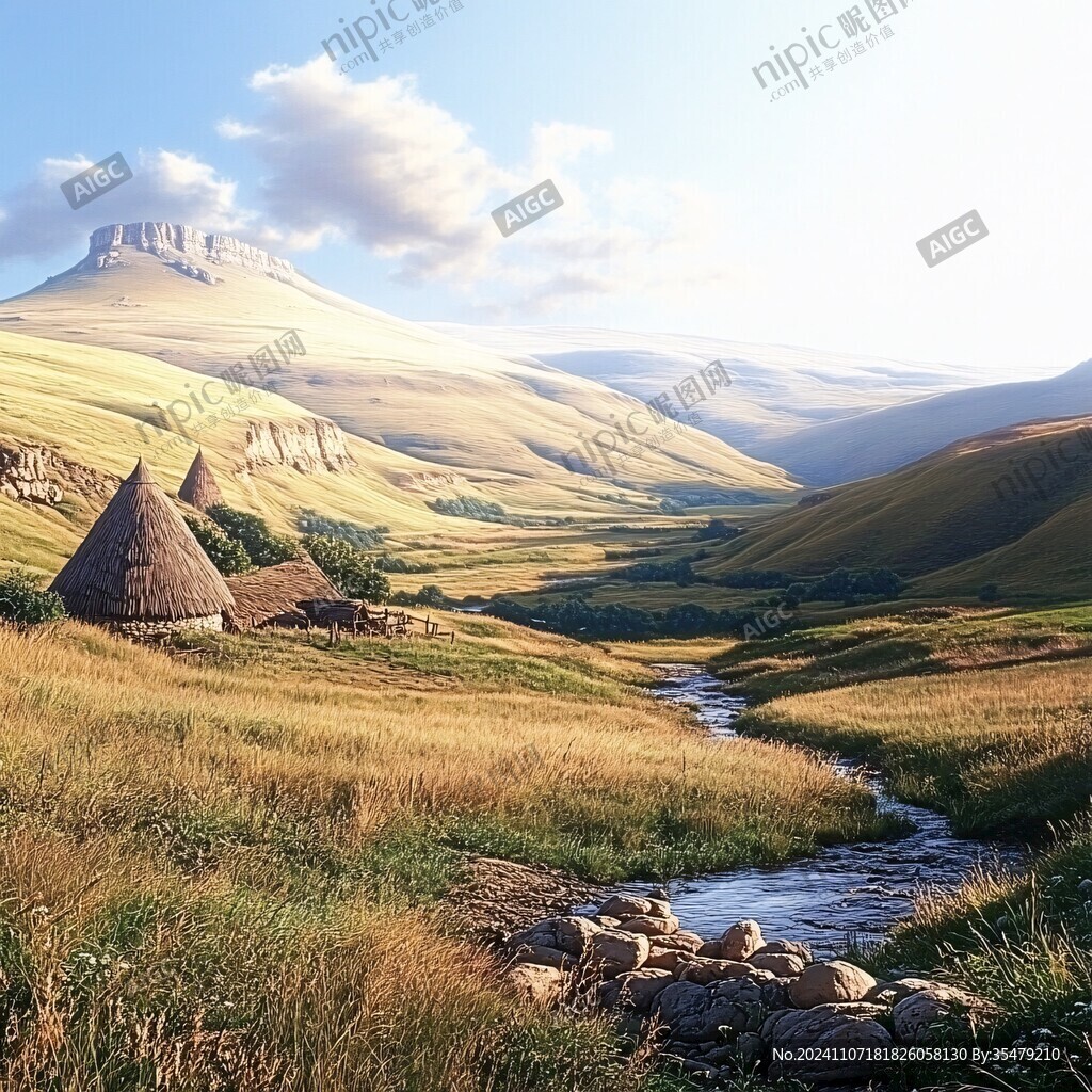 北疆風光高清背景