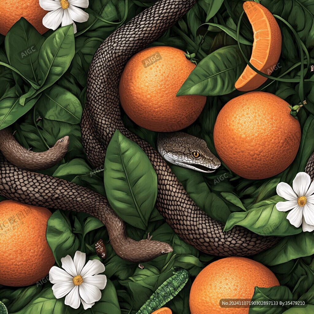 蛇合集插畫