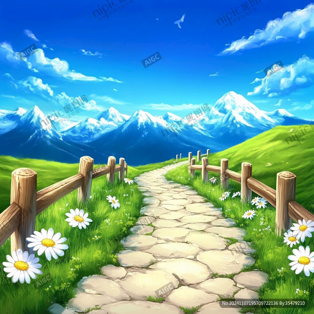 小道背景圖