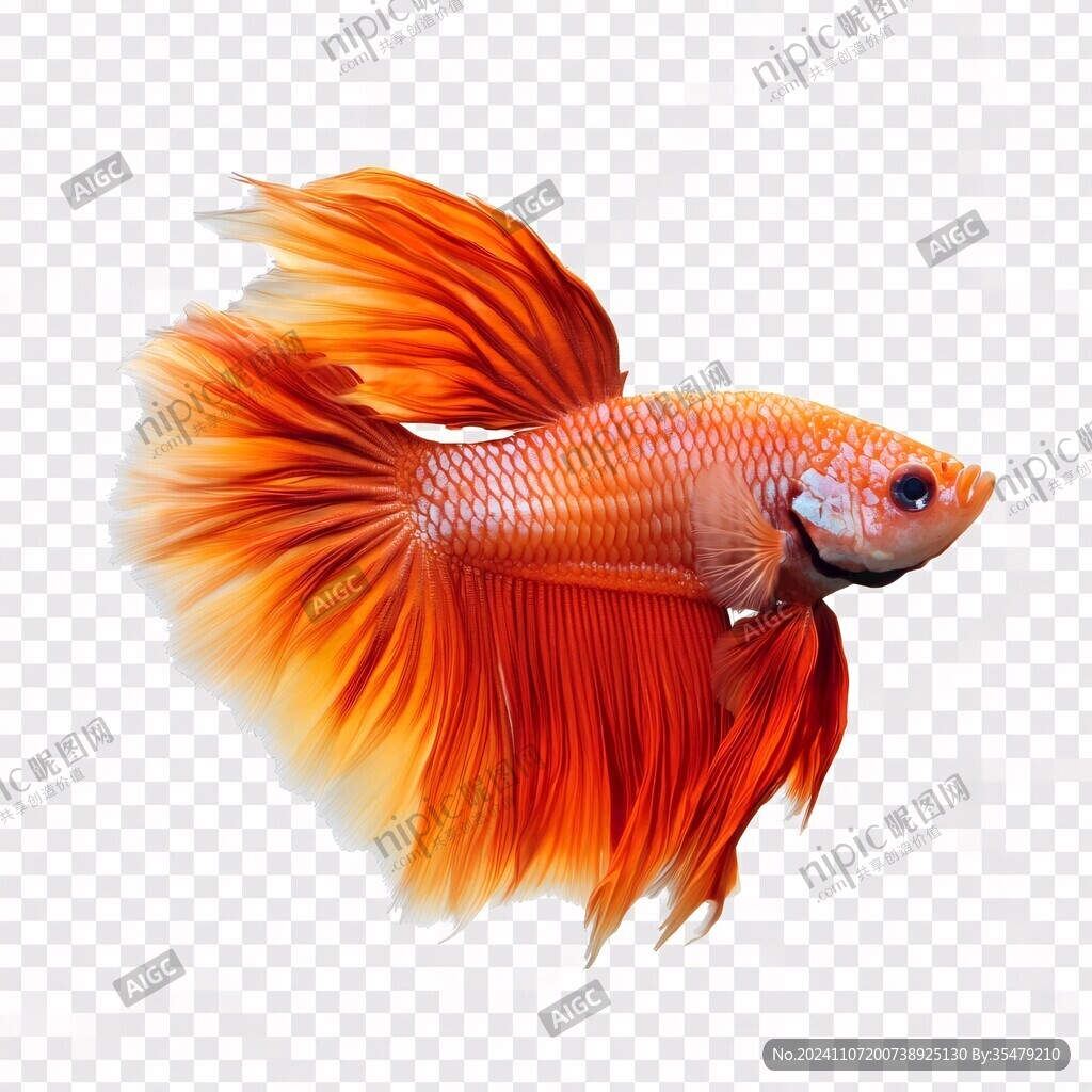卡通寫實(shí)紅鯉魚