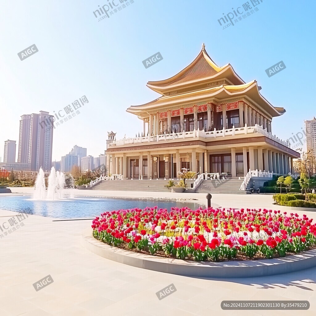 旅游人民大禮堂地標(biāo)