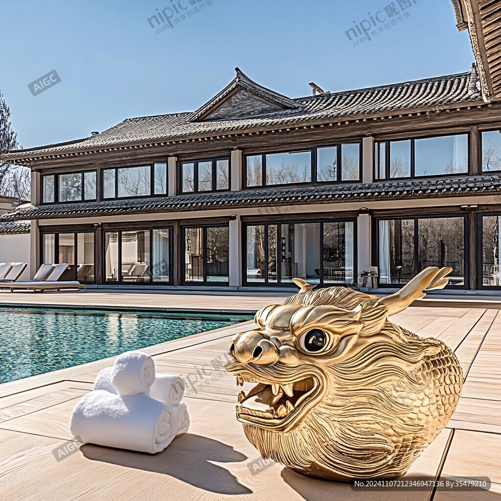 中式別墅形象