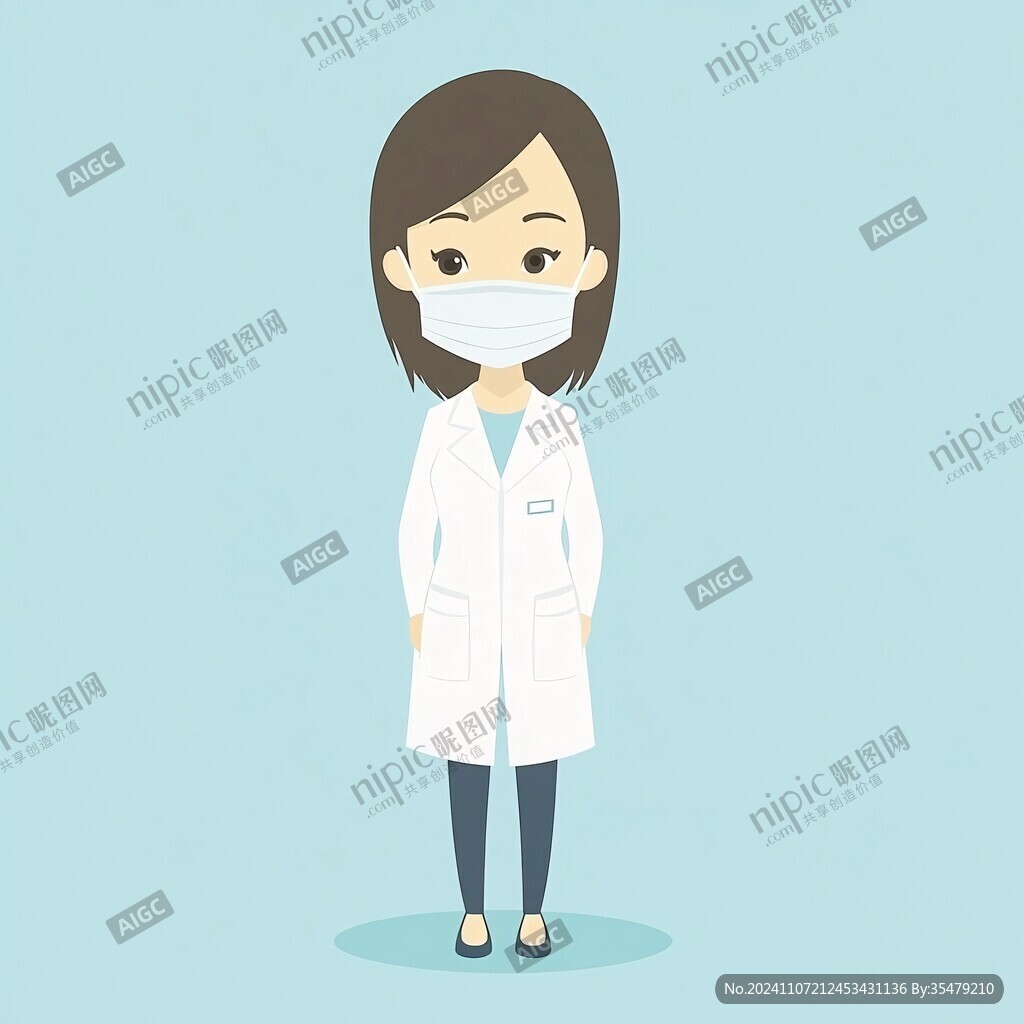 女醫(yī)生插畫