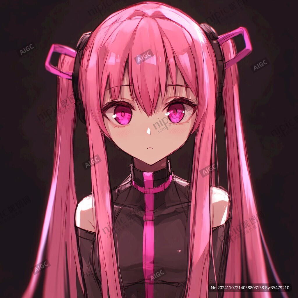 粉色頭發(fā)少女