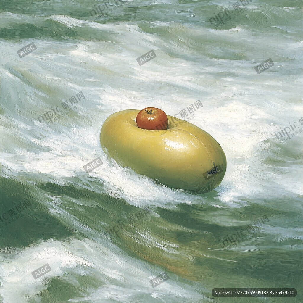 浮著的蘋果
