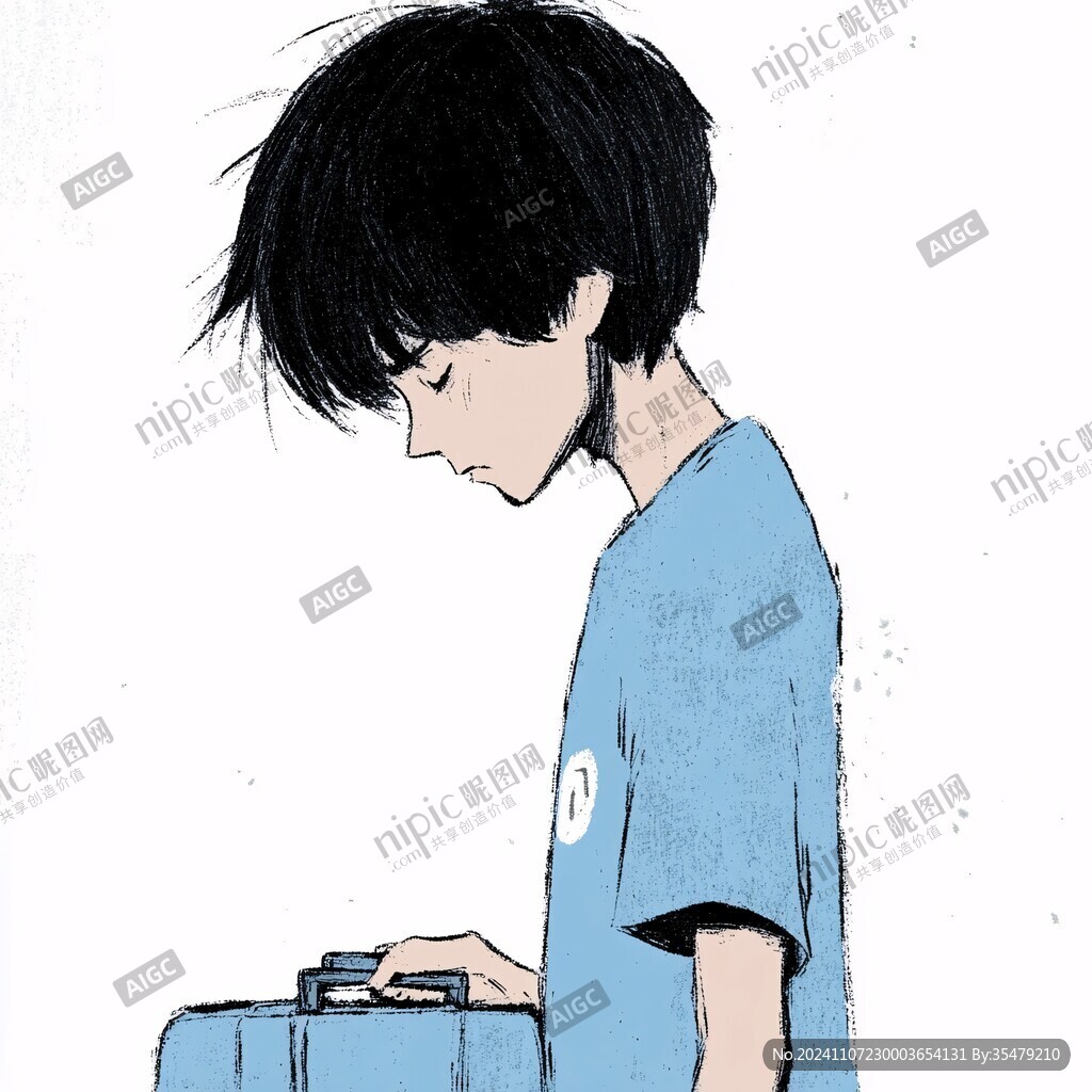 手繪追光的少年