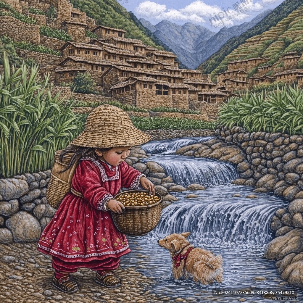 采茶裝飾畫