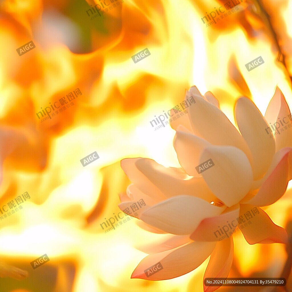 唯美火蓮花