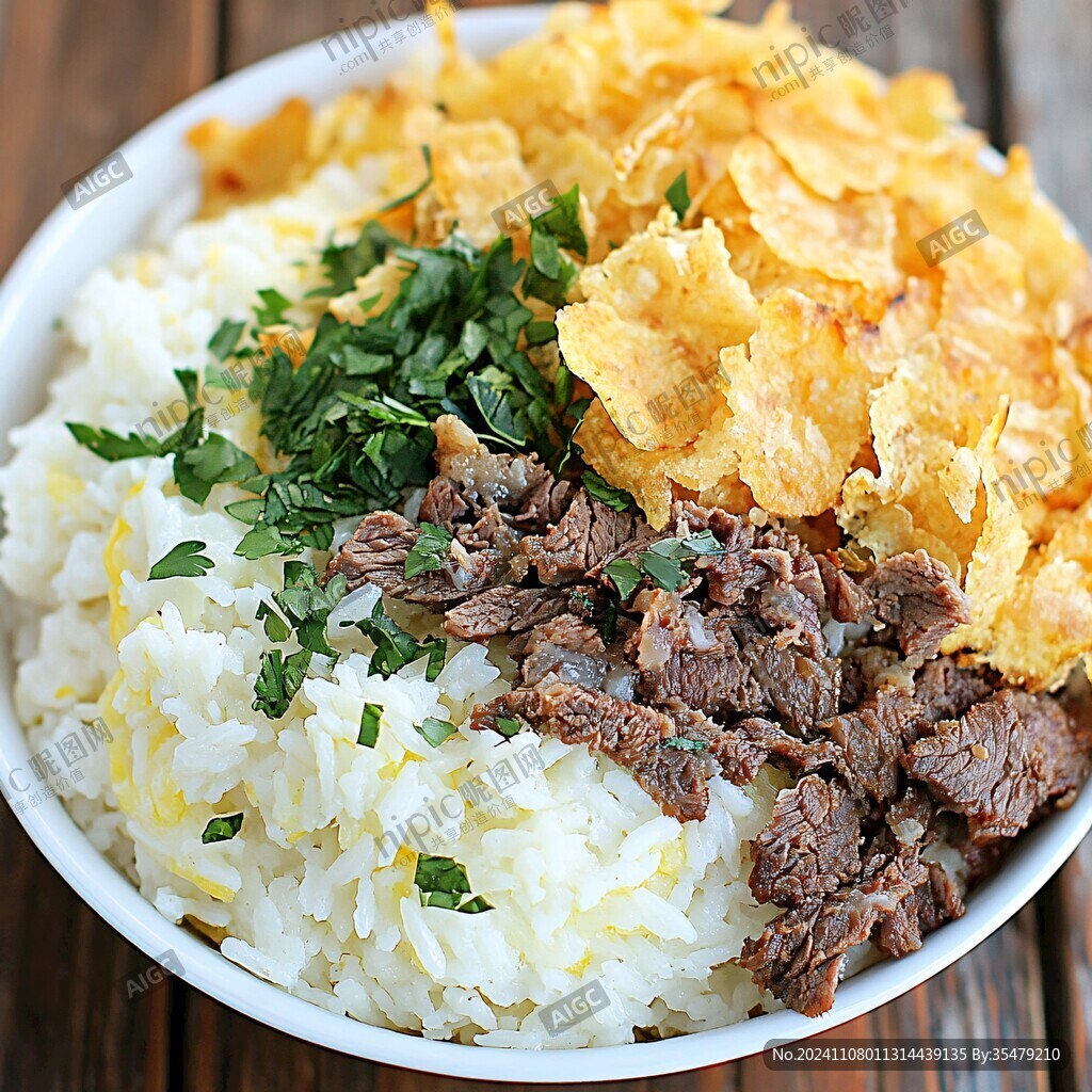 蔥蛋牛肉蓋飯