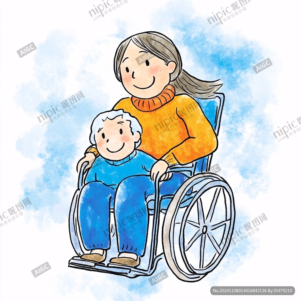 乘坐輪椅