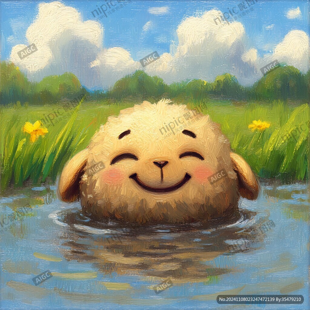 原創(chuàng)卡通小綿羊