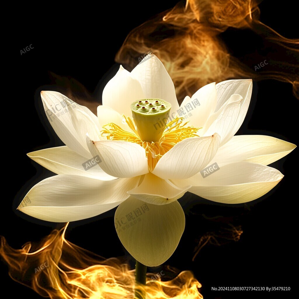 唯美火蓮花
