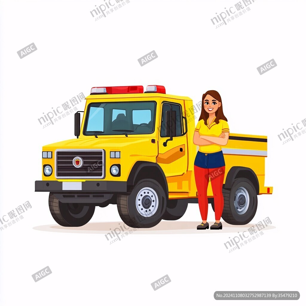消防車插畫