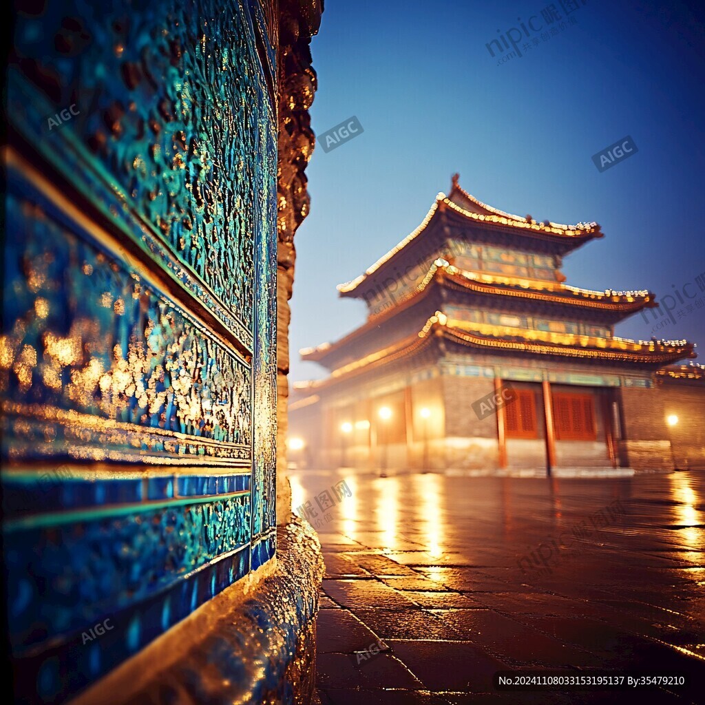 故宮東華門夜景