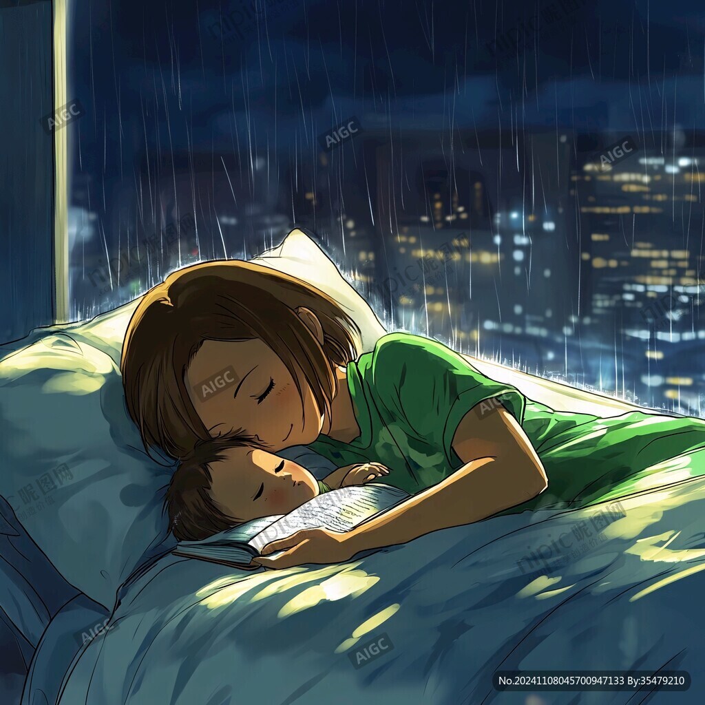 雨天插畫