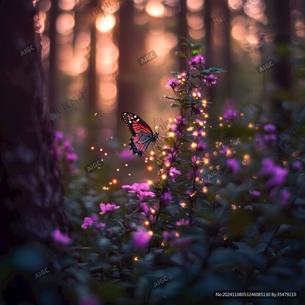 班蝴蝶夢幻光影
