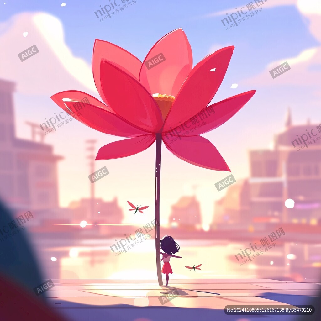 送你一朵小紅花