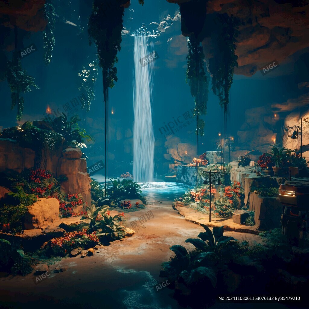 阿凡達一般的夢幻場景