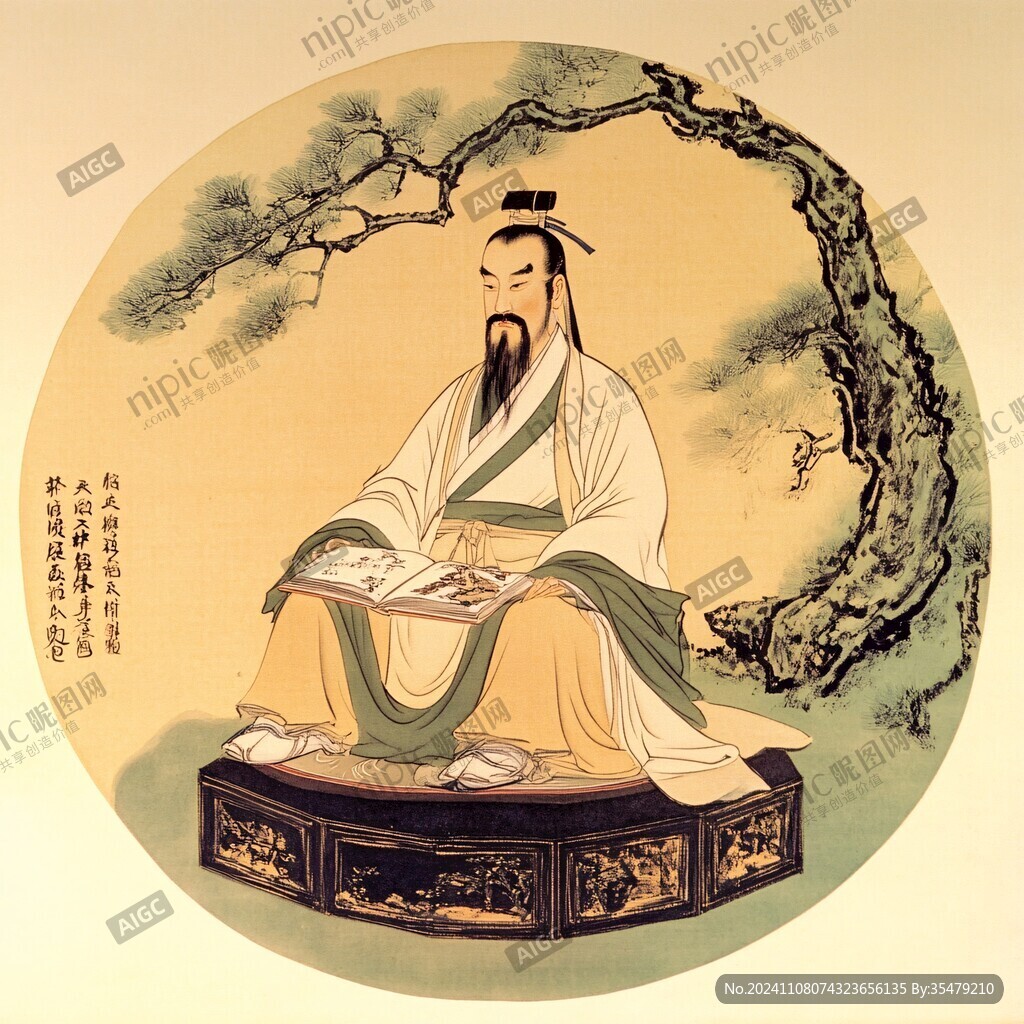呂洞賓坐像