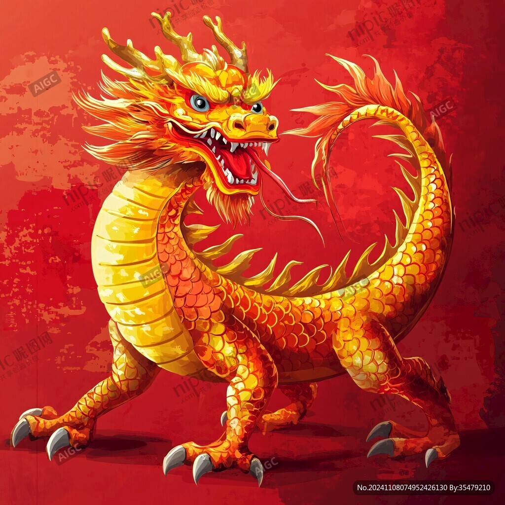 龍年手繪
