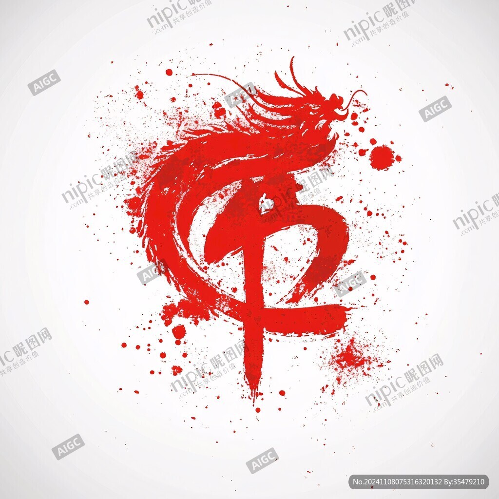 龍字背景圖
