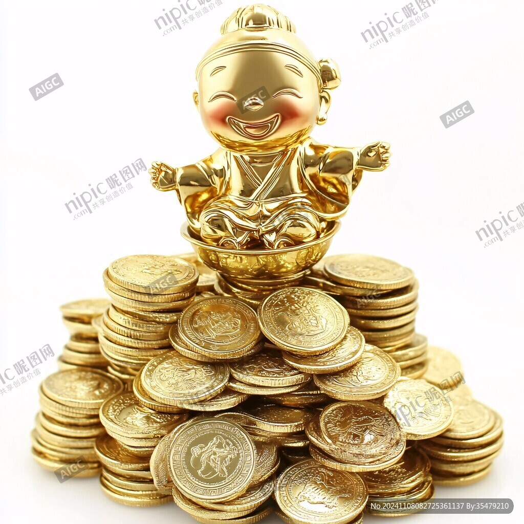 元寶素材財(cái)神素材