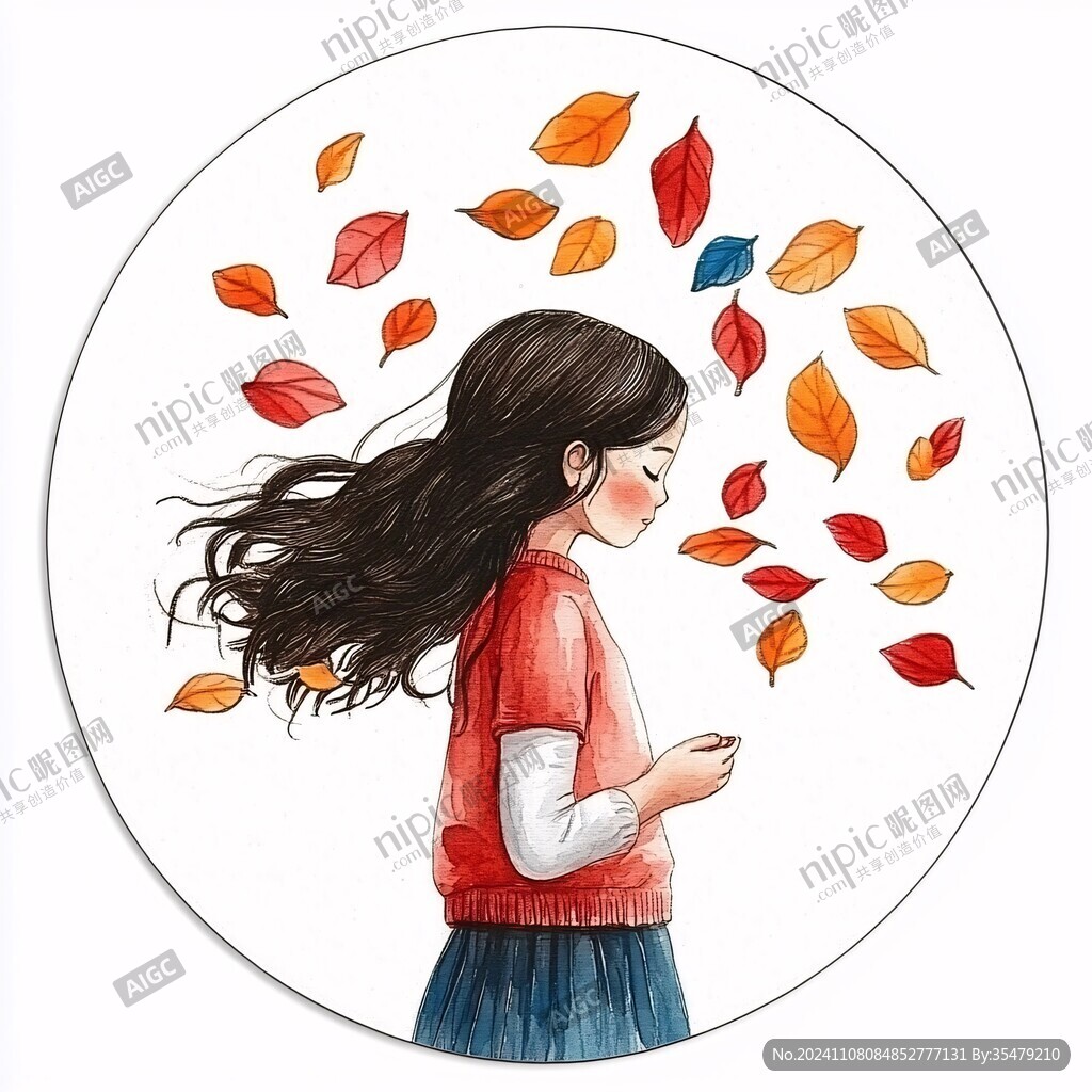 二十四節氣繪女孩