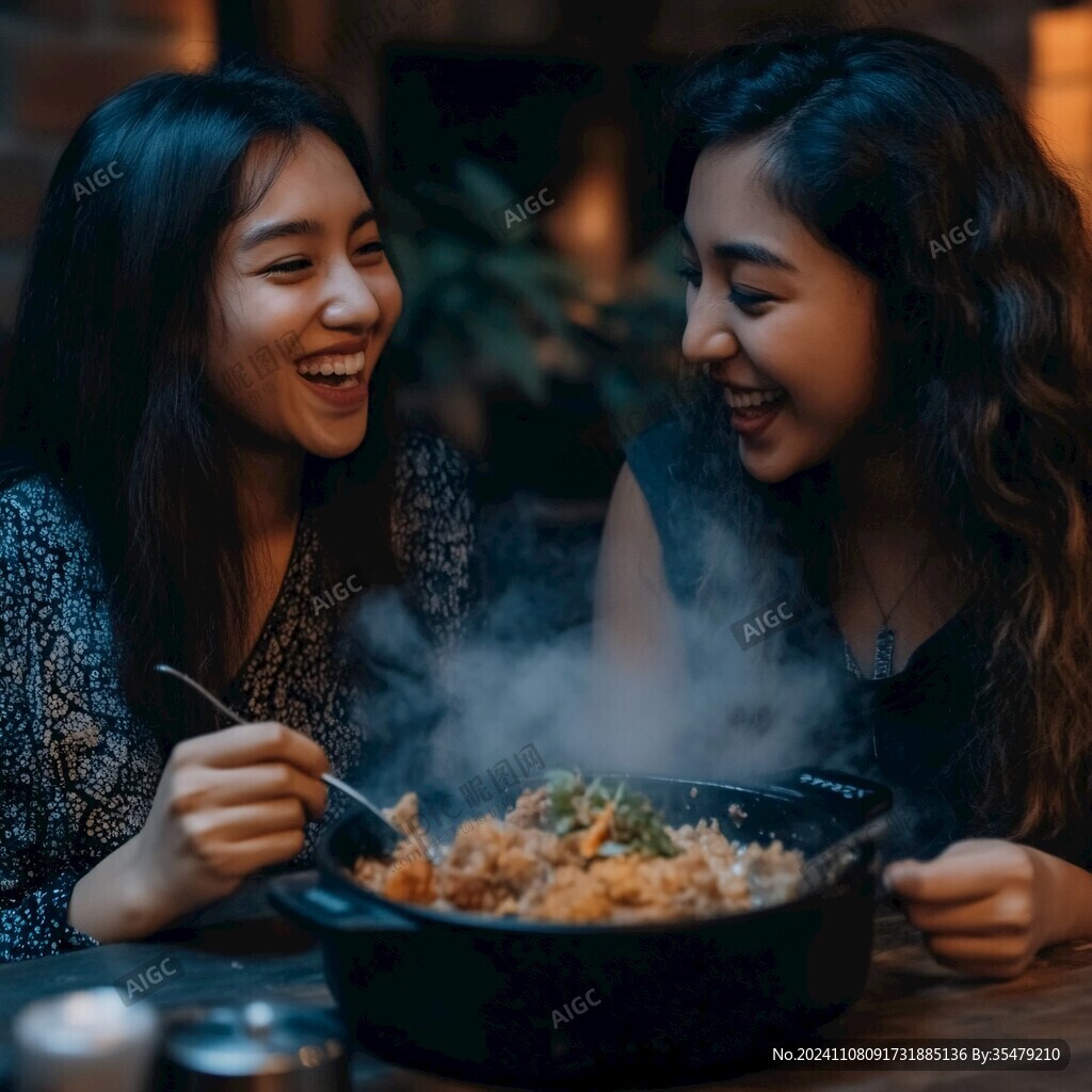 溫馨吃火鍋