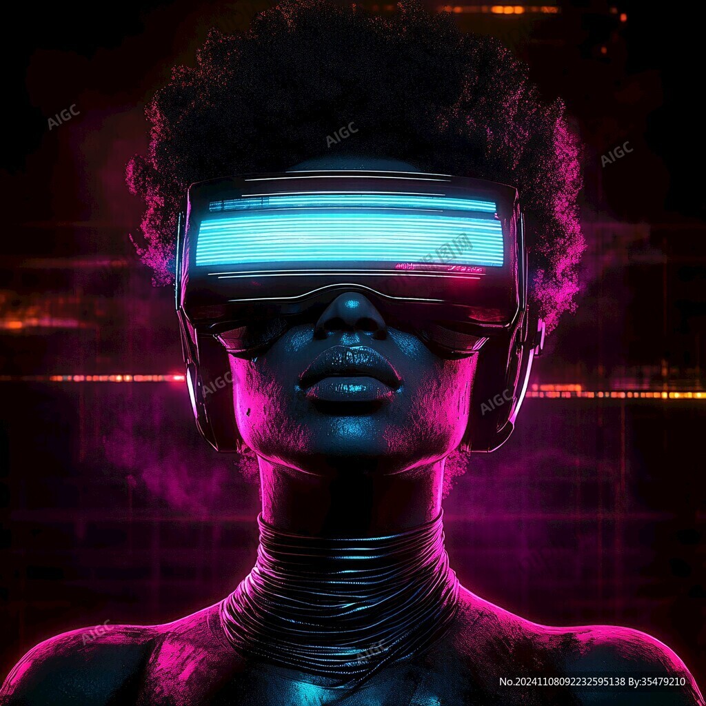 vr酷炫海報