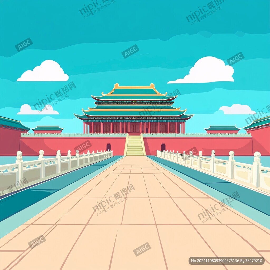 太廟插畫