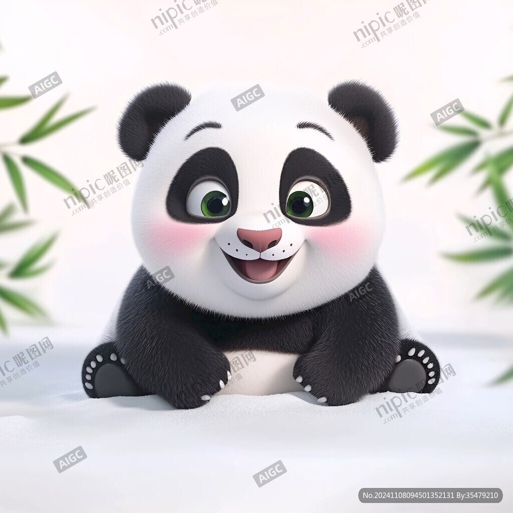 原創(chuàng)卡通熊貓