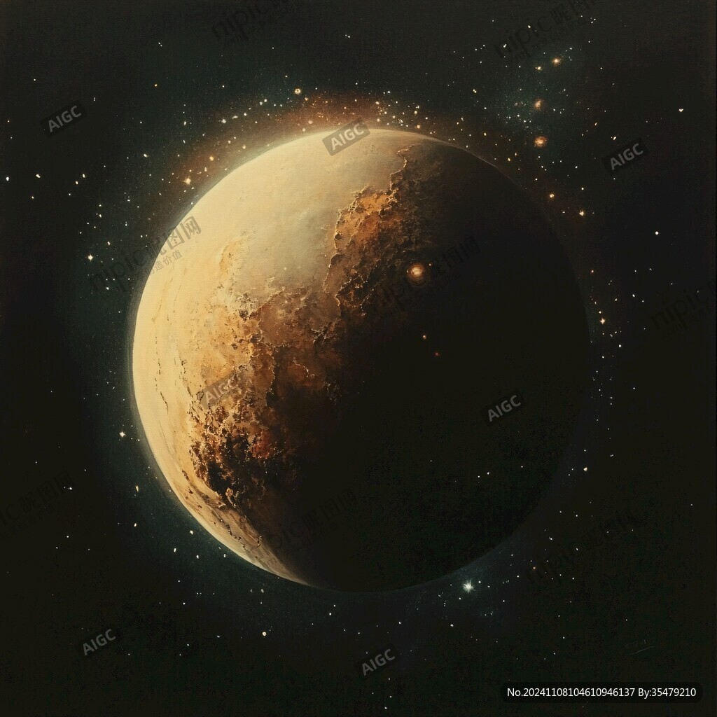 宇宙星球外星球體