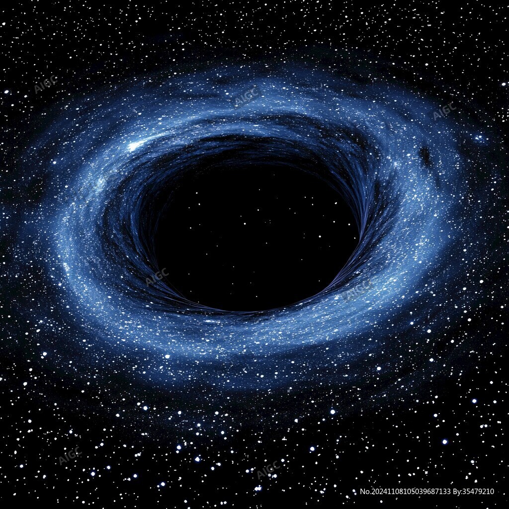 宇宙黑洞背景海報