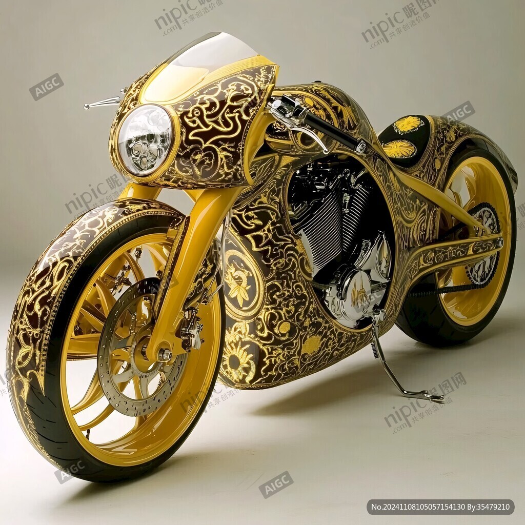 藝術(shù)造型摩托車