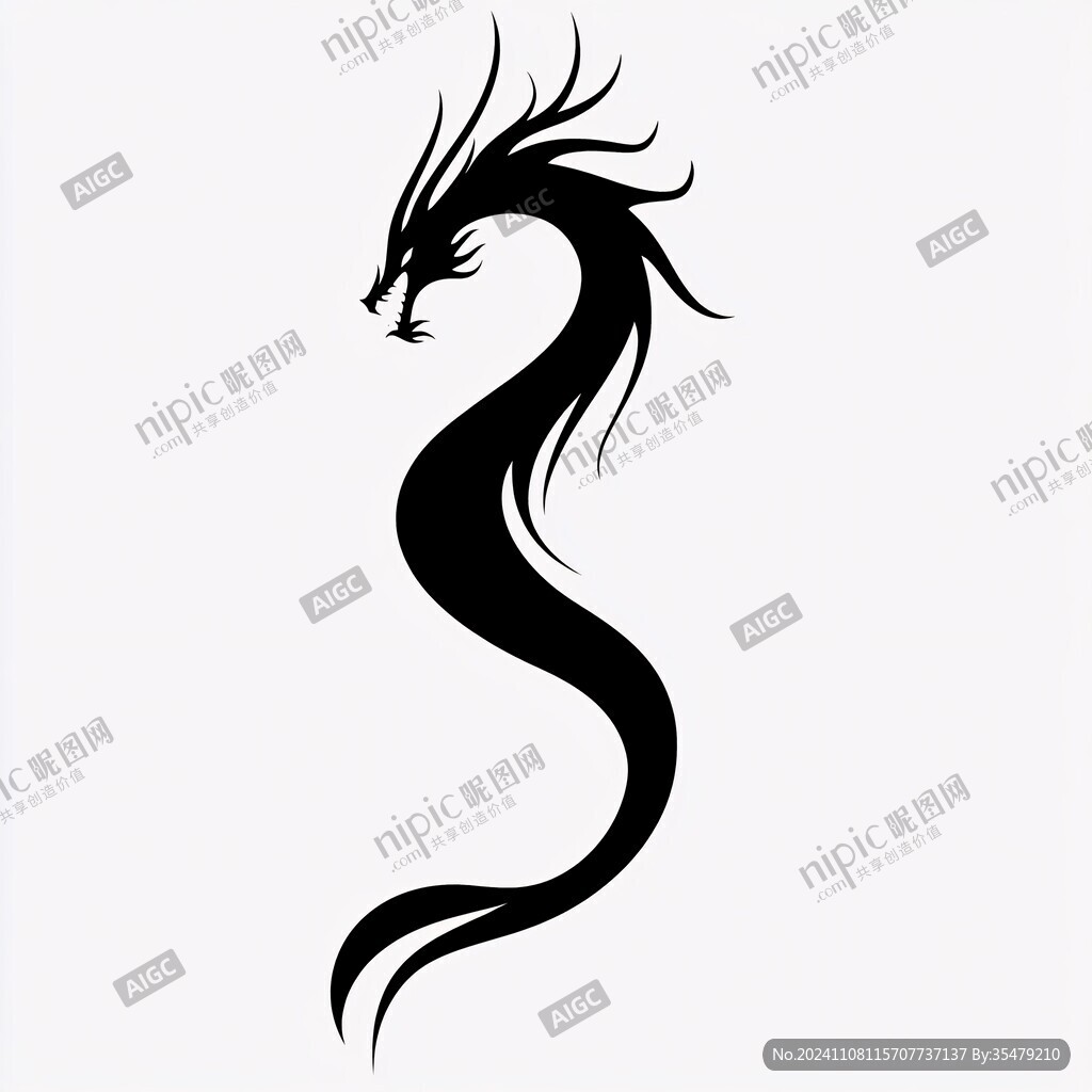 青龍剪影