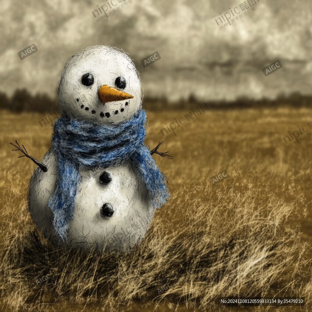 戶(hù)外小雪人