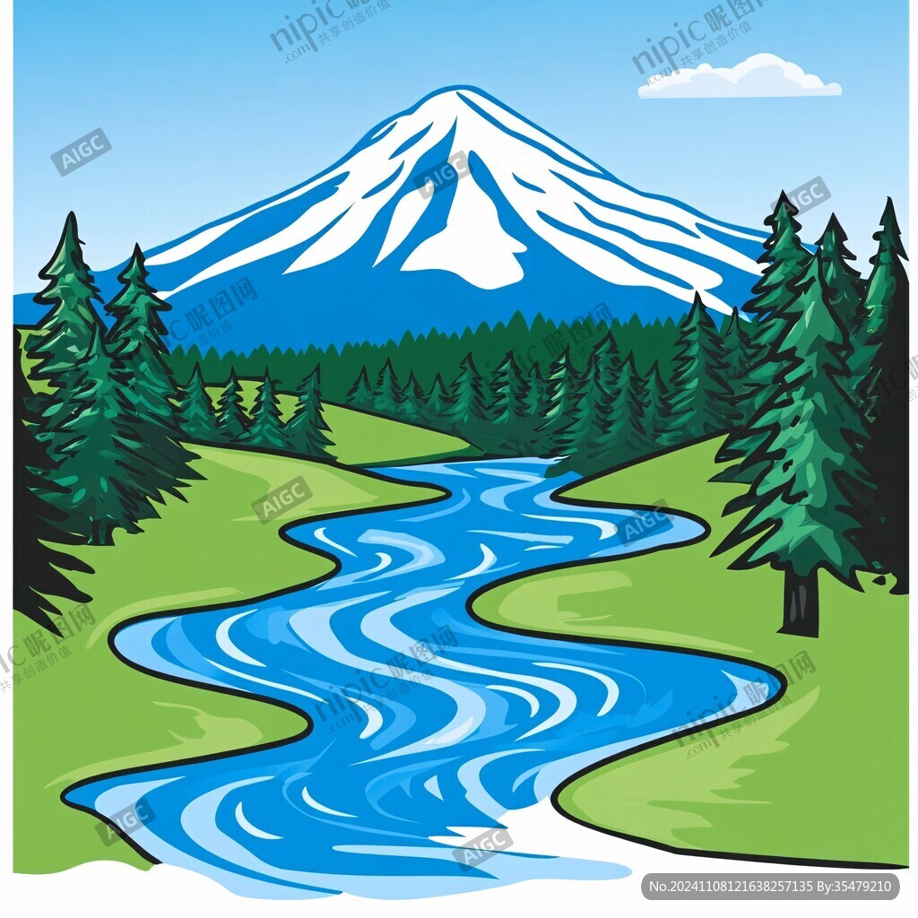 山川草地河流