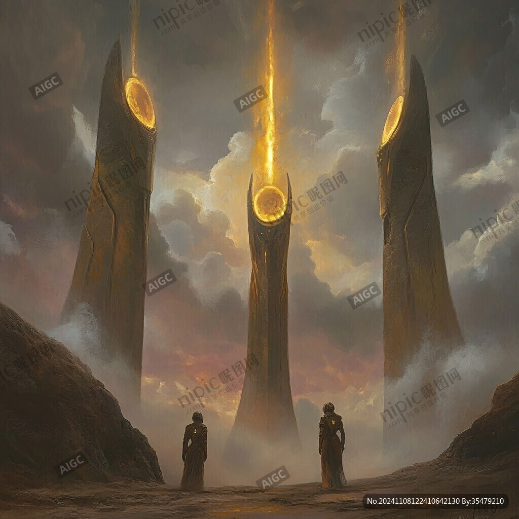 幻想的外星建筑