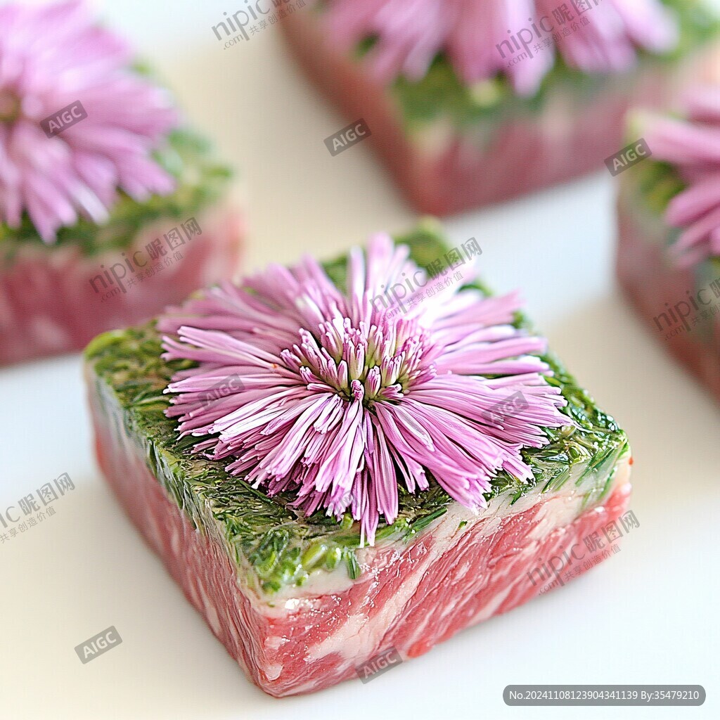 3d方塊菊花