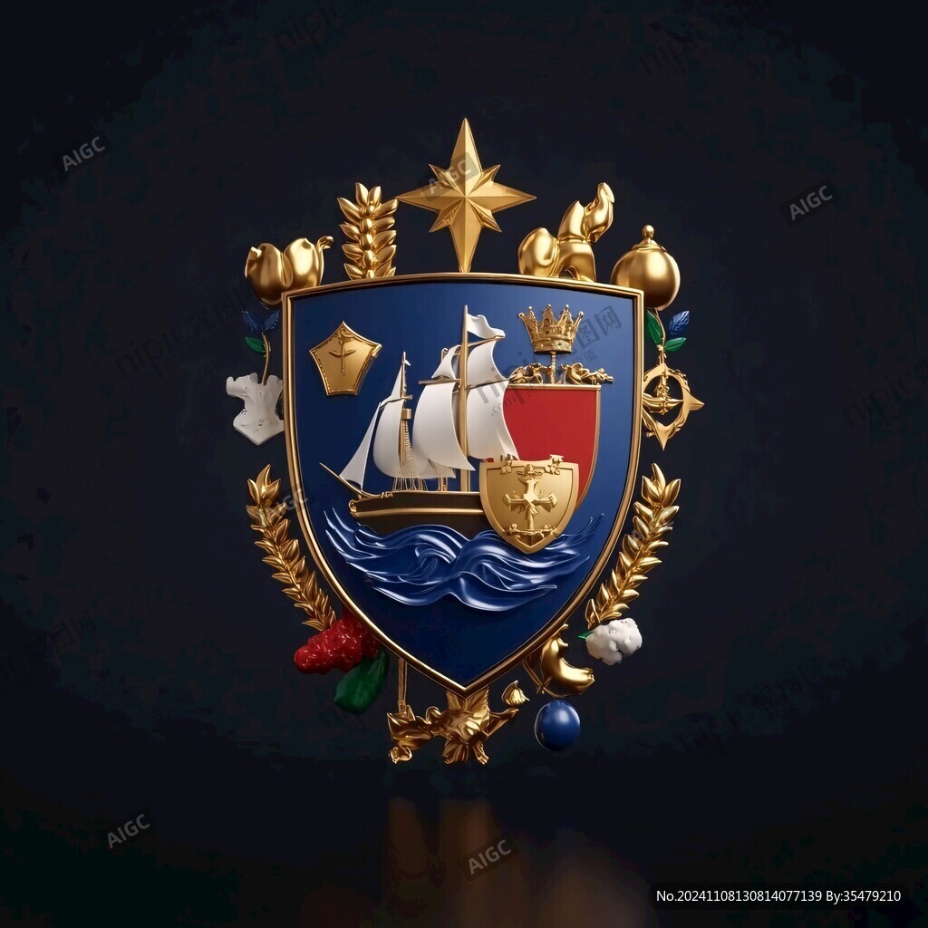 輪船會徽標志設計