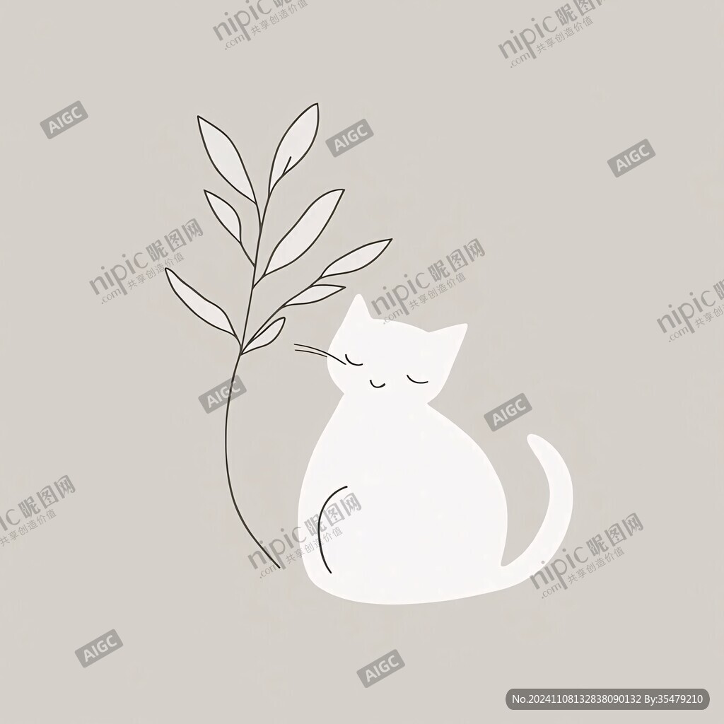 簡約貓咪